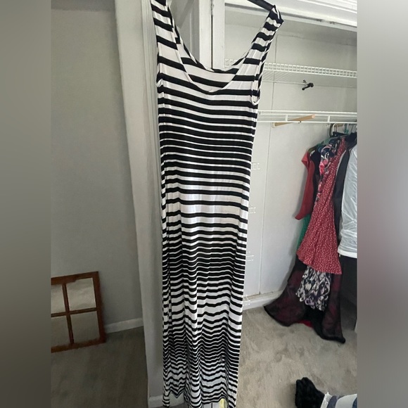 Ladies maxi illusion dress Merona - Picture 2 of 3